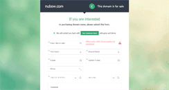 Desktop Screenshot of nubow.com